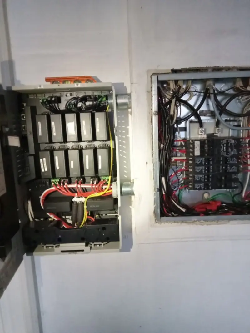 Electrical panel upgrade completed for Carbon Monoxide Detector Installation in Forestville